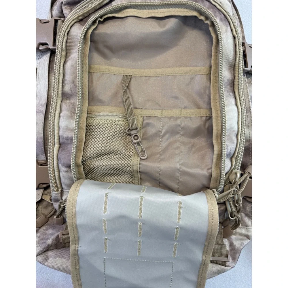 Tactical Backpack Digital Camo Desert Tan Military Style Rucksack